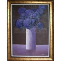 蓝色蒲公英,大幅花卉系列