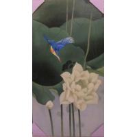 花鸟工笔画，中国传统工笔画技法画西方油画