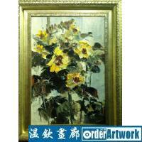向日葵,当代中国著名油画家王柏松