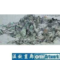 著名山水画家、中国美协会员、国家一级美术师张耀明作品2