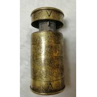 清代老物件：荣宝斋密码保险盒，全铜