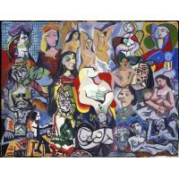 毕加索和他的女人，当代艺术家华继明
