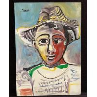 巴勃罗.毕加索 Pablo Picasso 人物原作，艺术大师油画艺术收藏